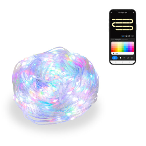 SMART IP44 LED 2m x 2m Neon Curtain Light