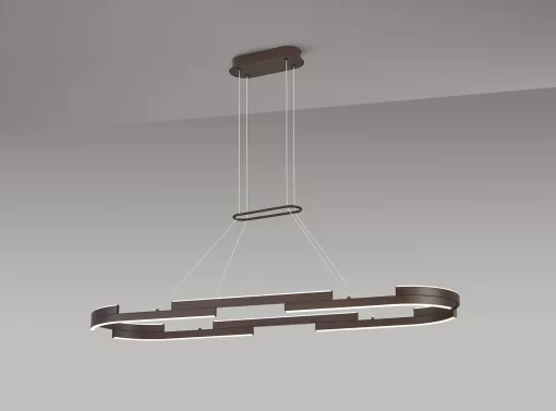 Stellan 1.2m Squoval Pendant Brown Oxide (E2-48186) - Image 3