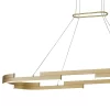 Stellan 1.2m Squoval Pendant Sand Gold (E2-48187) - Image 2