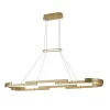 Stellan 1.2m Squoval Pendant Sand Gold (E2-48187)