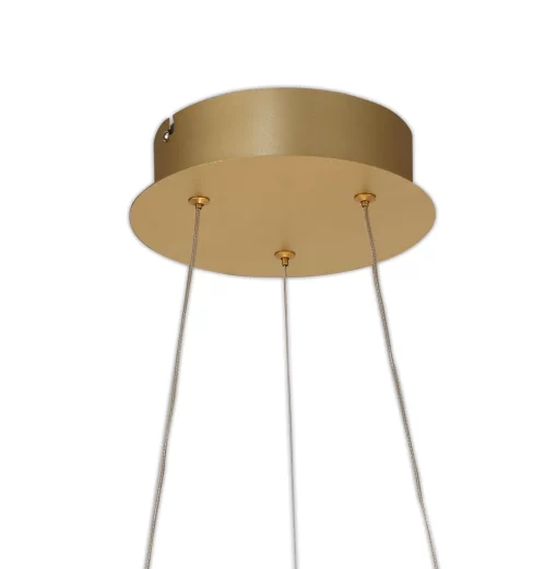 Phoenix 60cm Dimmable Small Pendant Sand Gold (E2-48182) - Image 2