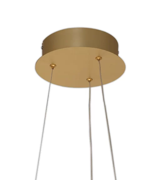 Phoenix 76cm Dimmable Medium Pendant Sand Gold (E2-48183) - Image 3