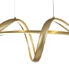 Phoenix 1m Dimmable Medium Pendant Sand Gold (E2-48185) - Image 2