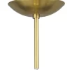 Orla 25cm Pendant 1 Light Antique Gold Suspension with Gold Mirrored/Clear Glass Globe (E2-48270) - Image 3