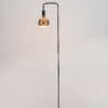 Radiance Floor Lamp Black/Black With Smoked Bulb (E2-48459)