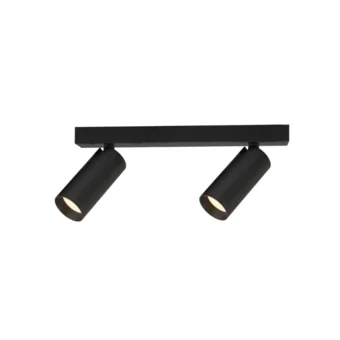 Linear 2 Light Spotlight Black