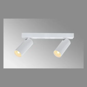 Linear 2 Light Spotlight in Matt White (E2-49177)