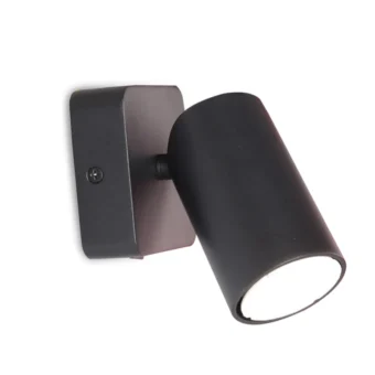 M6714 Matt Black 1 spotlight
