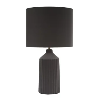Grey Stone Table Lamp (e2-49665)