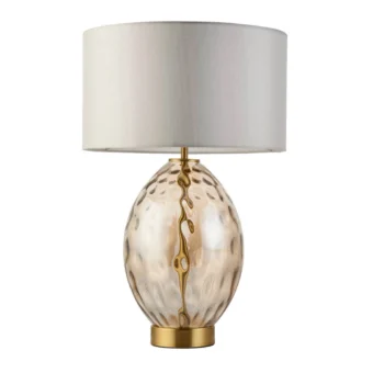 Dimple Glass Touch Table Lamp (e2-49708)