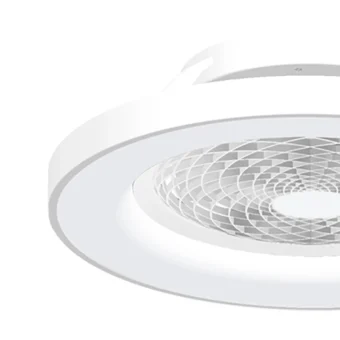 Large White Halo Ceiling Fan (e2-45607)