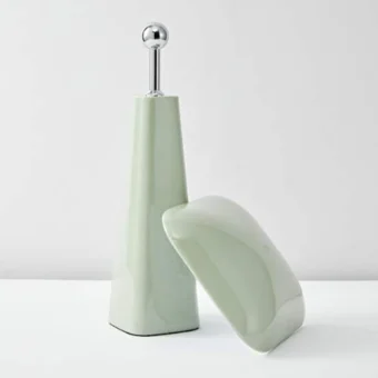 Large Rechargeable Green CCT Table Lamp (e2-49923)