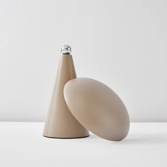 Rechargeable Khaki CCT Table Lamp (e2-49925)