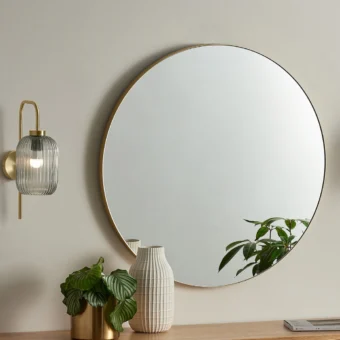 MADE.COM Grey Briz Wall Lamp (e2-51031)