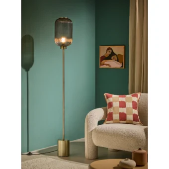 MADE.COM Grey Briz Floor Lamp (e2-15032)