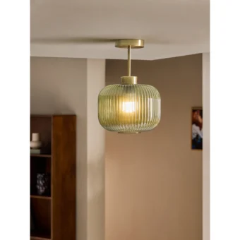 MADE.COM Green Briz Ceiling Flush Fitting Light (e2-51034)